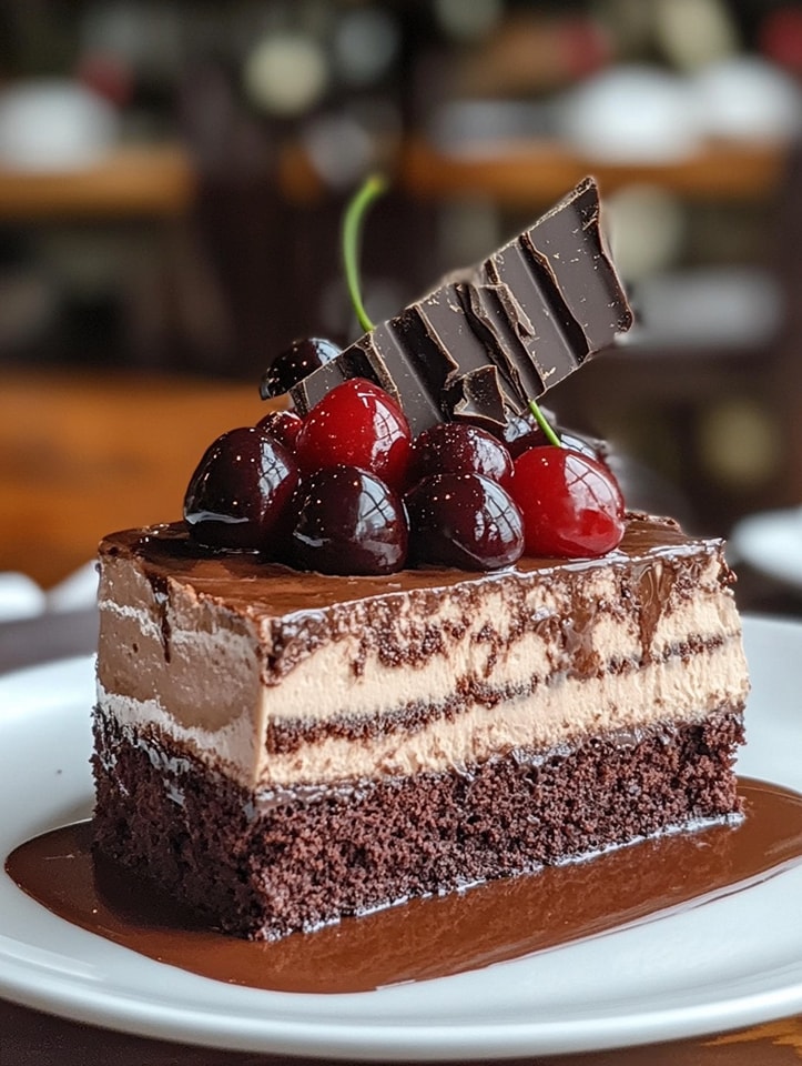 Chocolate Black Forest Cake – A Heavenly Delight!