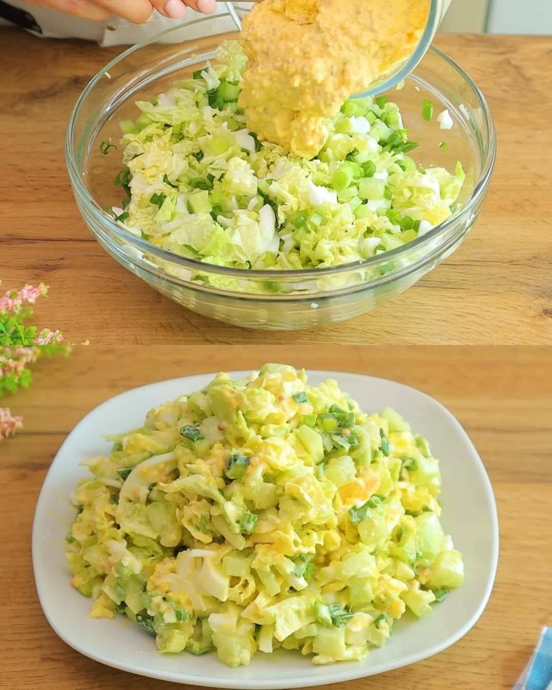 Cabbage and Egg Salad
