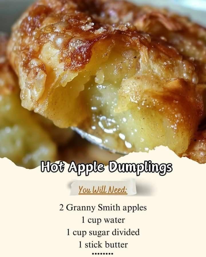 Hot Apple Dumplings