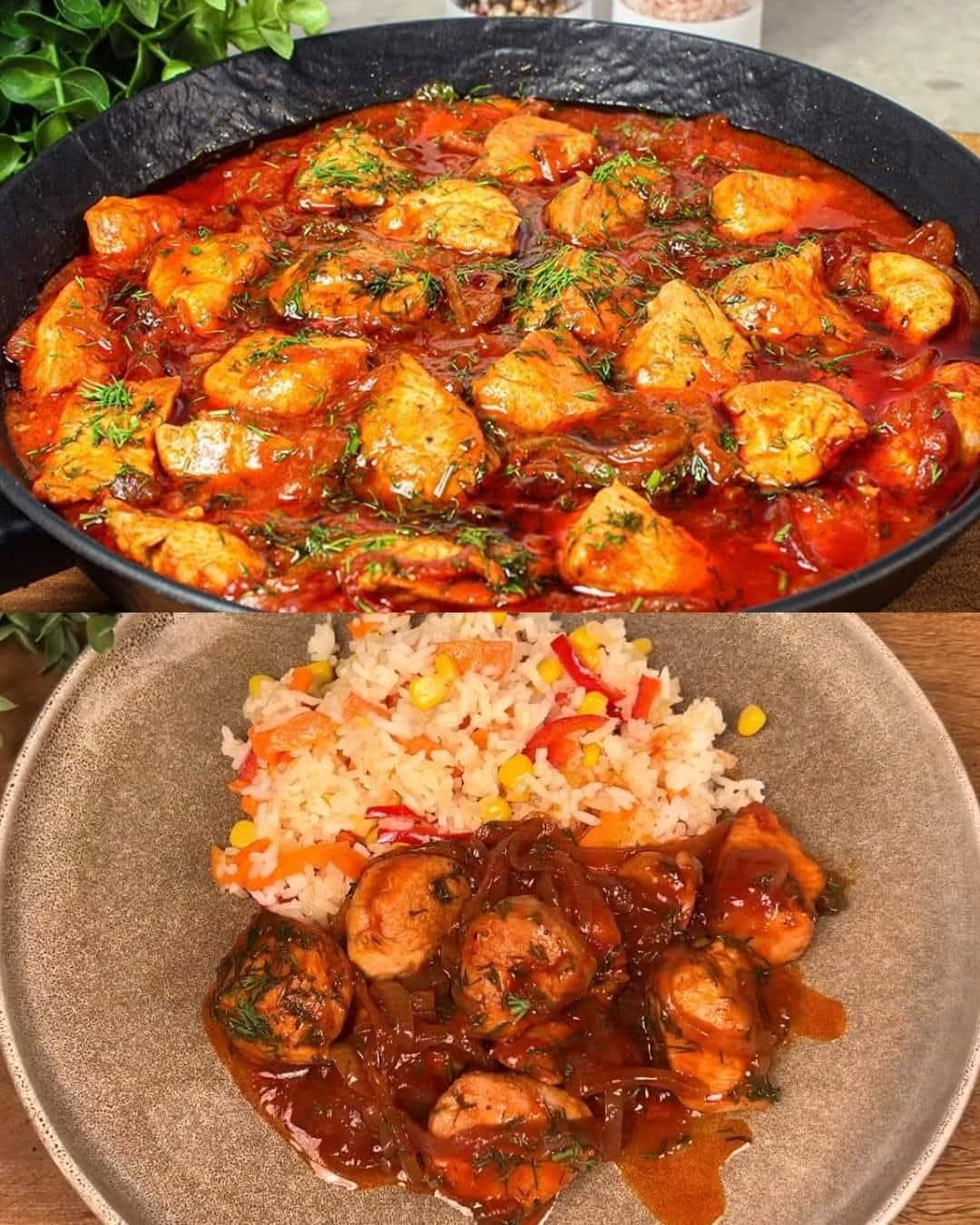 Savory Delights: Chicken Fillet with Rice Recipe