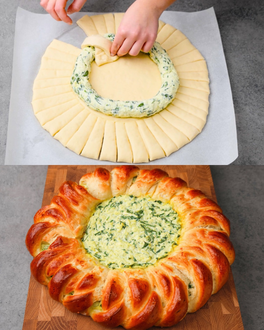 Sunflower Ricotta and Spinach Pie: The BEAUTIFUL and TASTY Savory Pie to Try