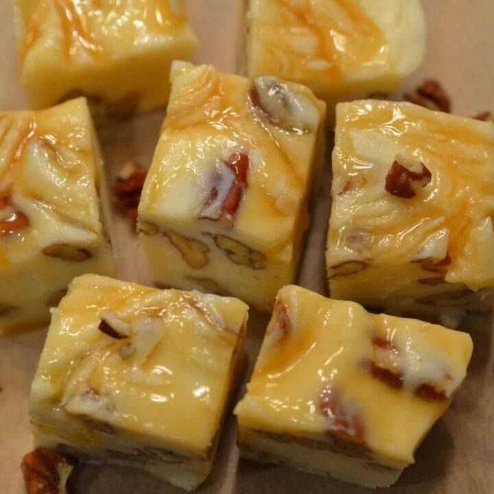 White Chocolate Caramel Fudge