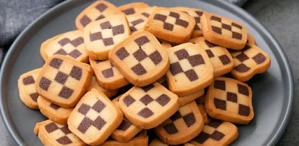Chessboard cookies: easy to make and simply magnificent!