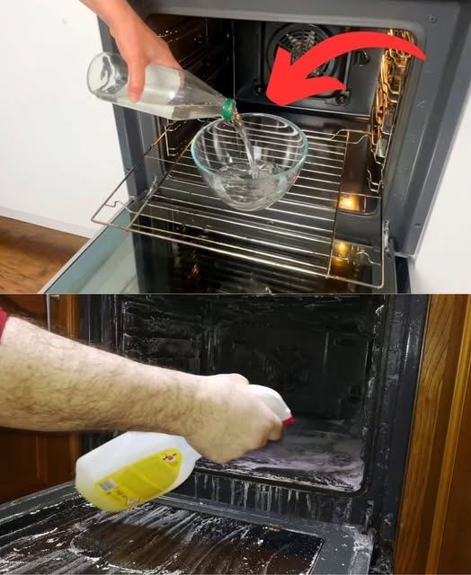 Look how my oven shines – I clean it effortlessly!