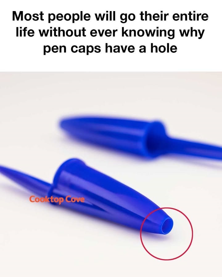 The Truth Behind Pen Caps with Holes: A Smart Design with a Big Purpose