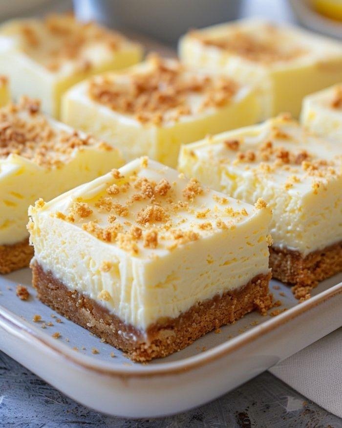 Lemon Cheesecake Squares: A Zesty Twist on a Creamy Classic