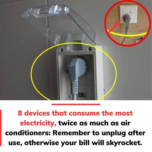 8 devices that consume the most electricity