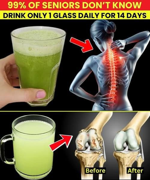 Knee Pain Relief Starts with THIS Powerful Drink (Must Try for Seniors!)