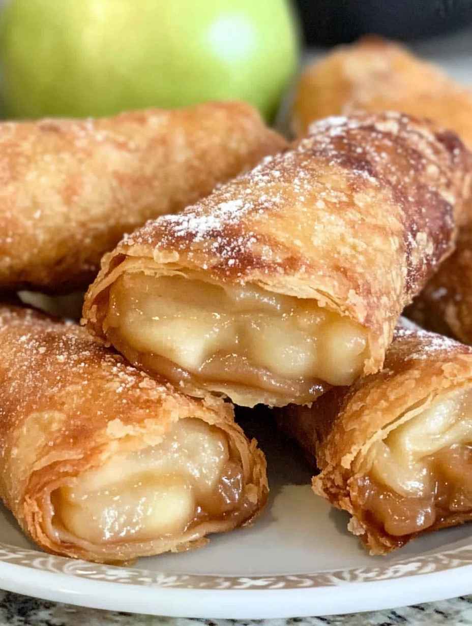 Apple Pie Egg Rolls
