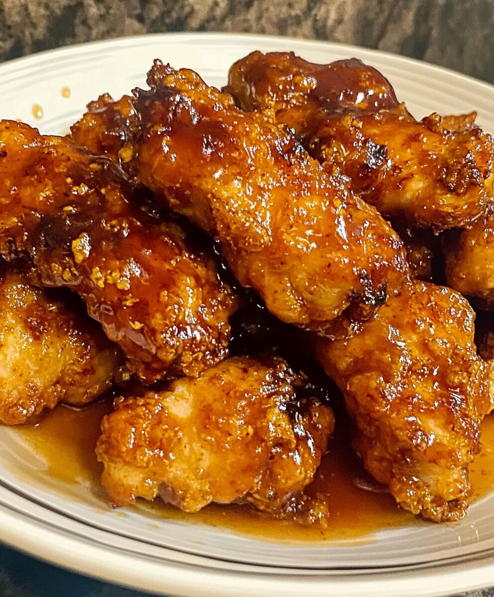 Crispy Honey Garlic Chicken