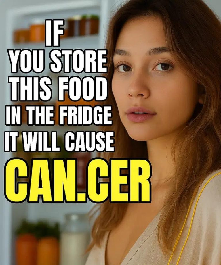 The danger of storing this in the refrigerator: a common habit that can affect your health