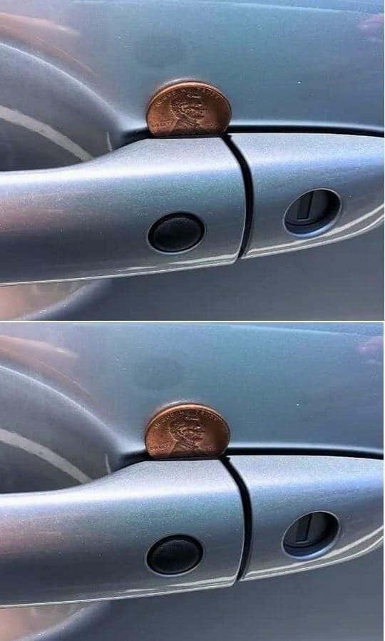What It Means If You See a Penny in Your Car Door Handle