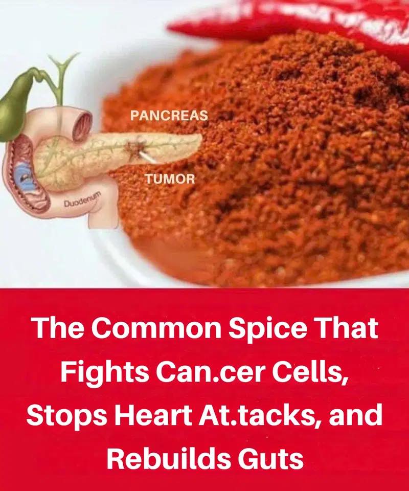 The Common Spice That Fights Can.cer Cells, Stops Heart At.tacks, and Rebuilds Guts
