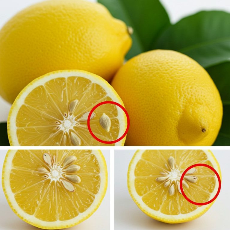 Lemon seeds: If you throw them away, you’re wrong! They’re very useful!