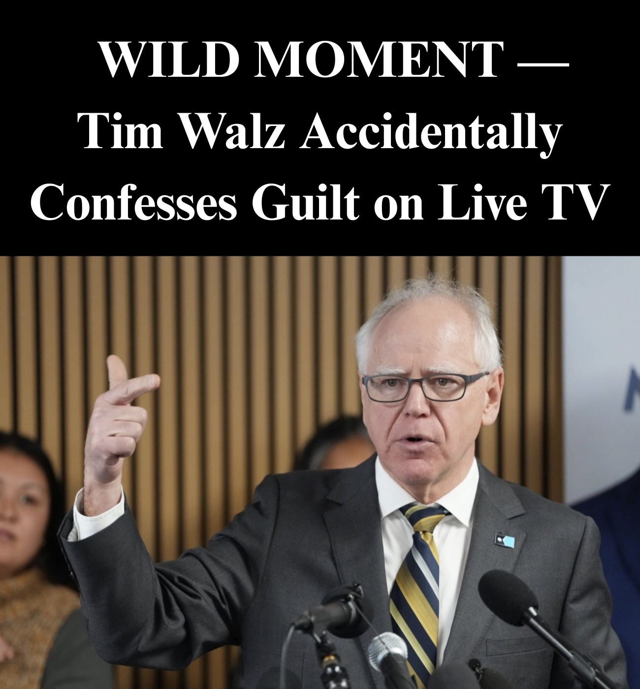 Tim Walz Takes ‘Full Accountability’ for Multi-Billion Dollar Fraud Scandal