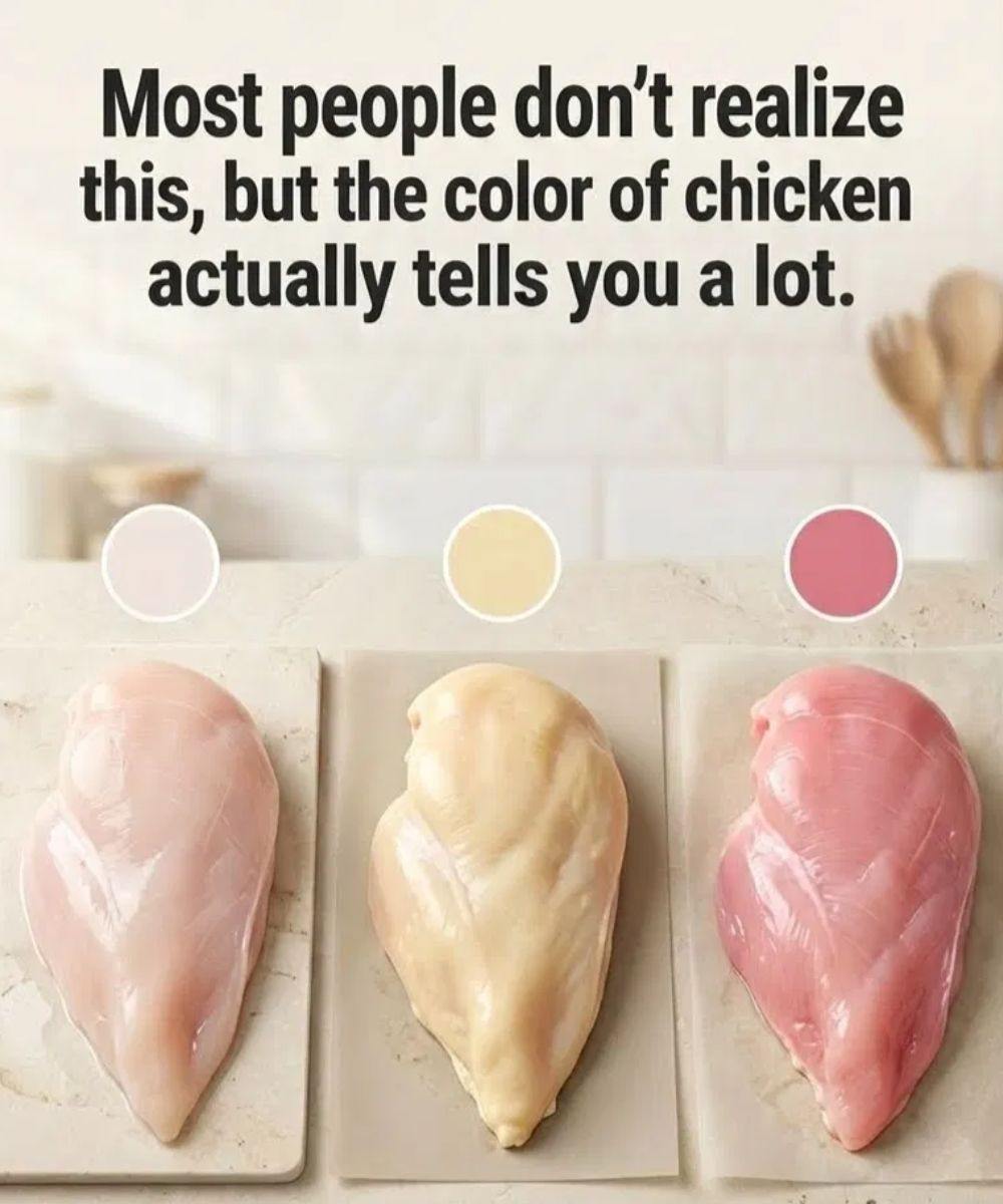 It’s surprising that the connection between chicken color and quality is still unclear to some