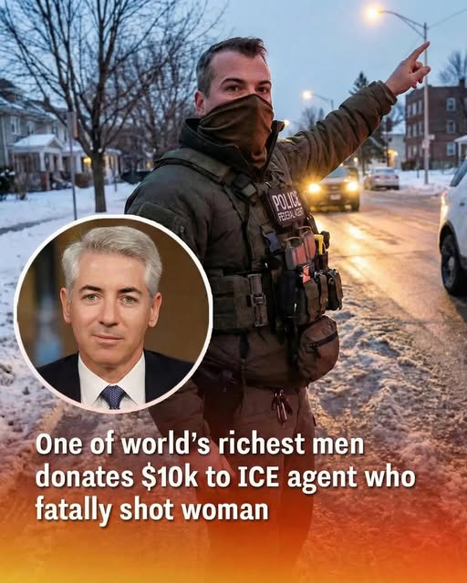 Bill Ackman Donates ,000 to GoFundMe for ICE Agent in Minneapolis Case