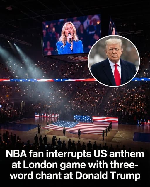 NBA Game in London Sees Crowd Moment During National Anthem! – Story Of The Day!