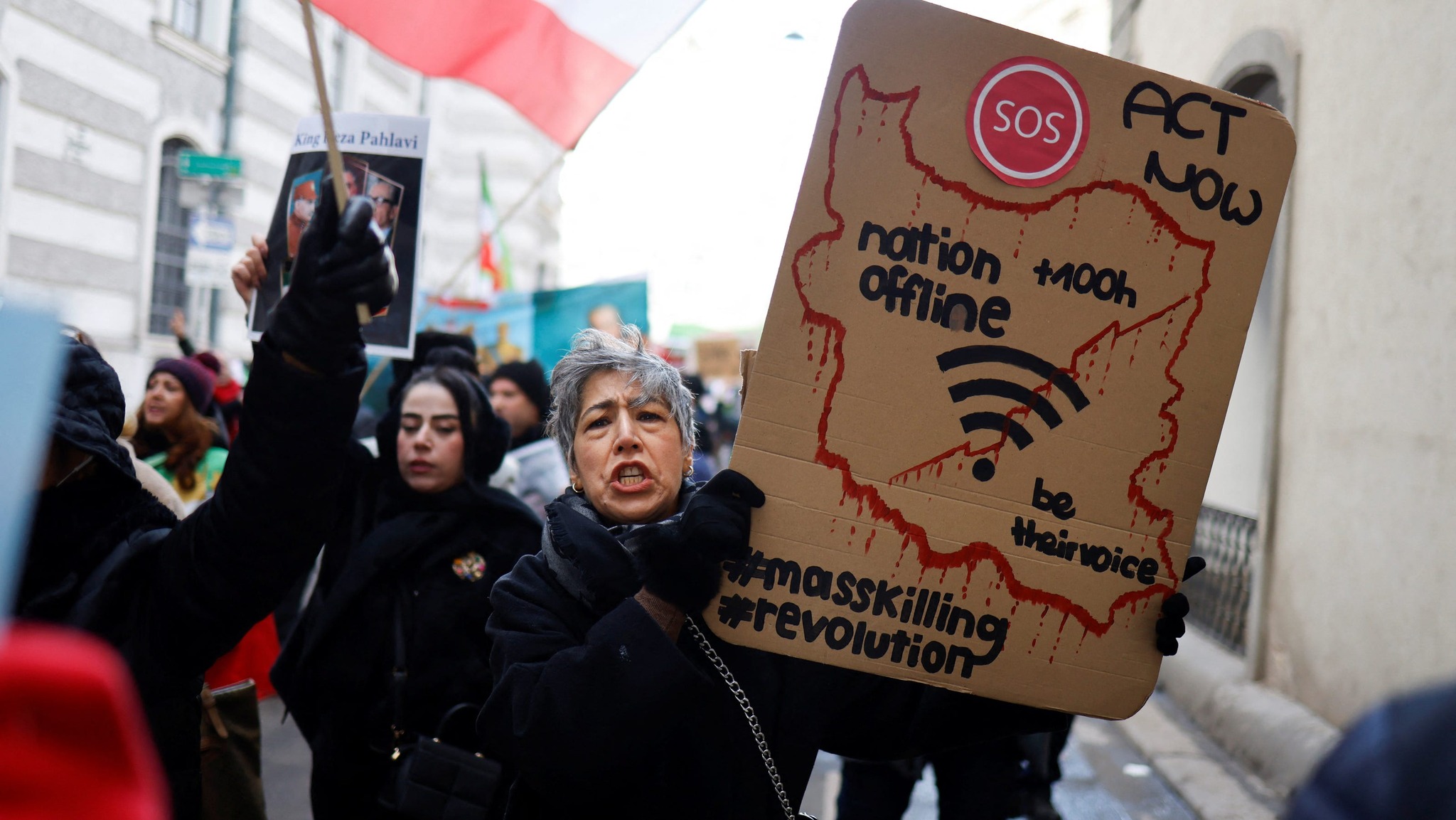 The death toll from the Iranian government’s deadly crackdown on nationwide protests continues to climb.