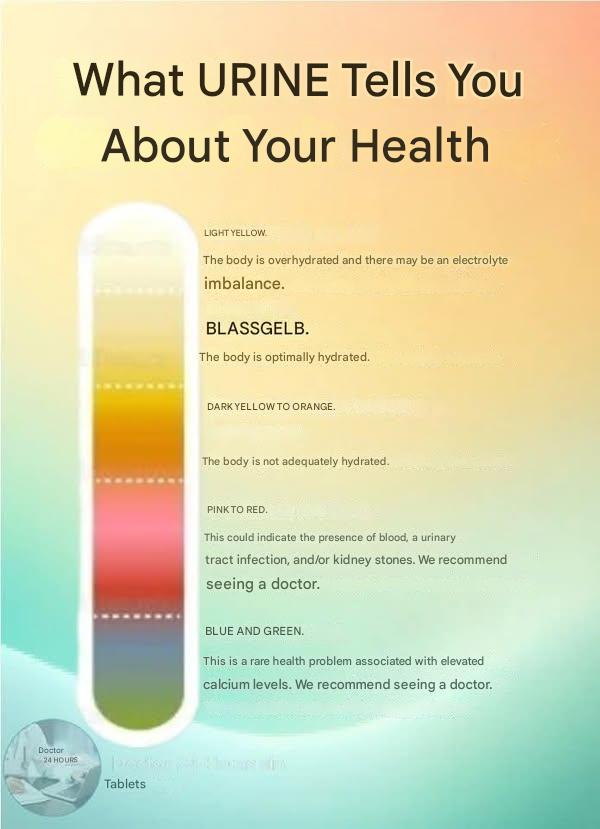 Doctors warn you: Be careful – the color of your urine indicates what is important for your body!