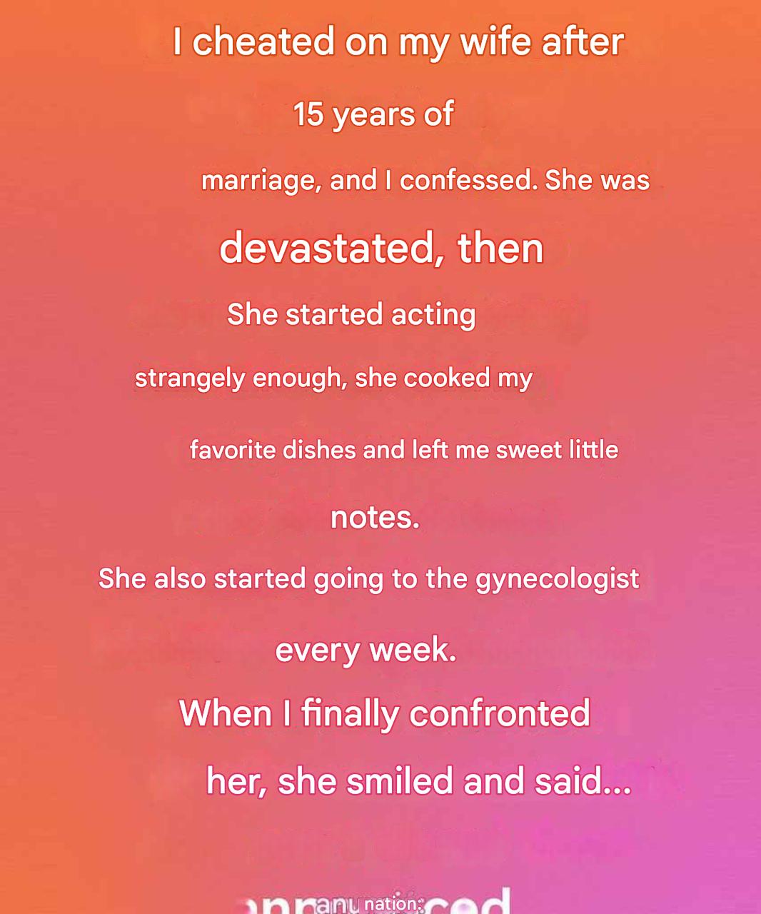 After I confessed my mistake, my wife’s reaction changed everything.