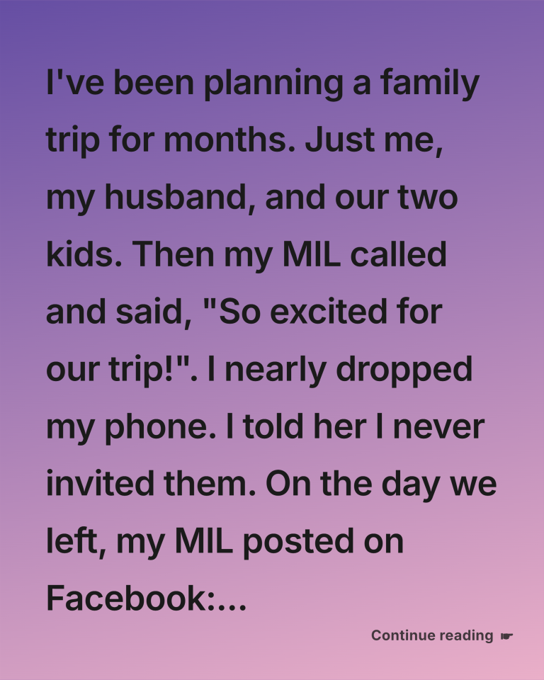 The Vacation That Was Never Just Ours