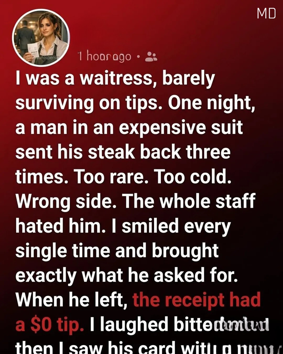 A Tough Night at Work Turned Into a Moment That Shaped My Future