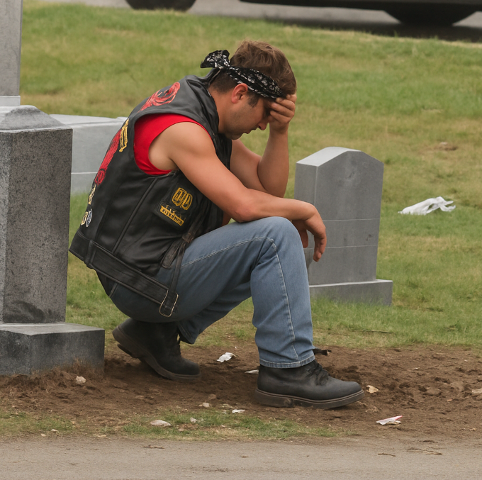 Who Was the Biker Visiting My Wife’s Grave Each Week?