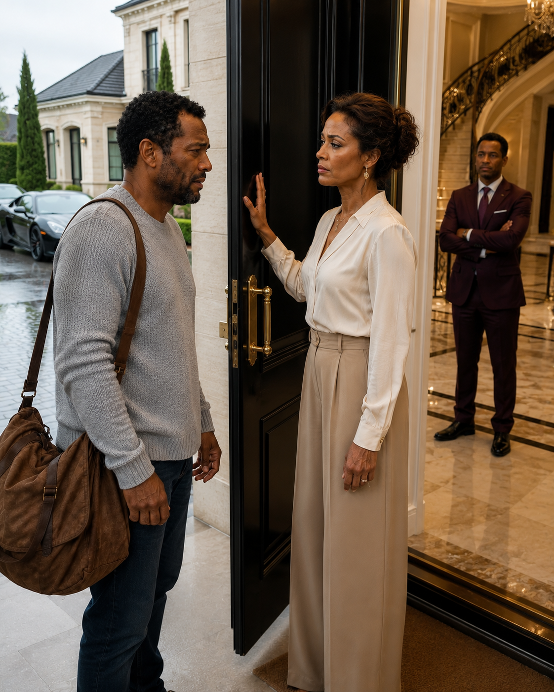 After three years in prison, I returned home hoping for nothing more than to hug my father, but my stepmother opened the door and said, “He d!ed a year ago. This house is mine now.”